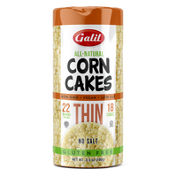 Thin Corn Cakes, No Salt, Galil