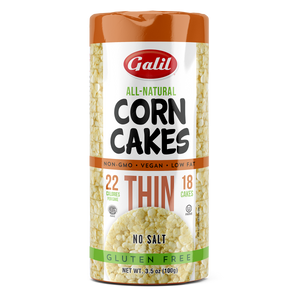 Thin Corn Cakes, No Salt, Galil