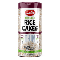 Thin Rice Cakes, Sesame & Salt, Galil