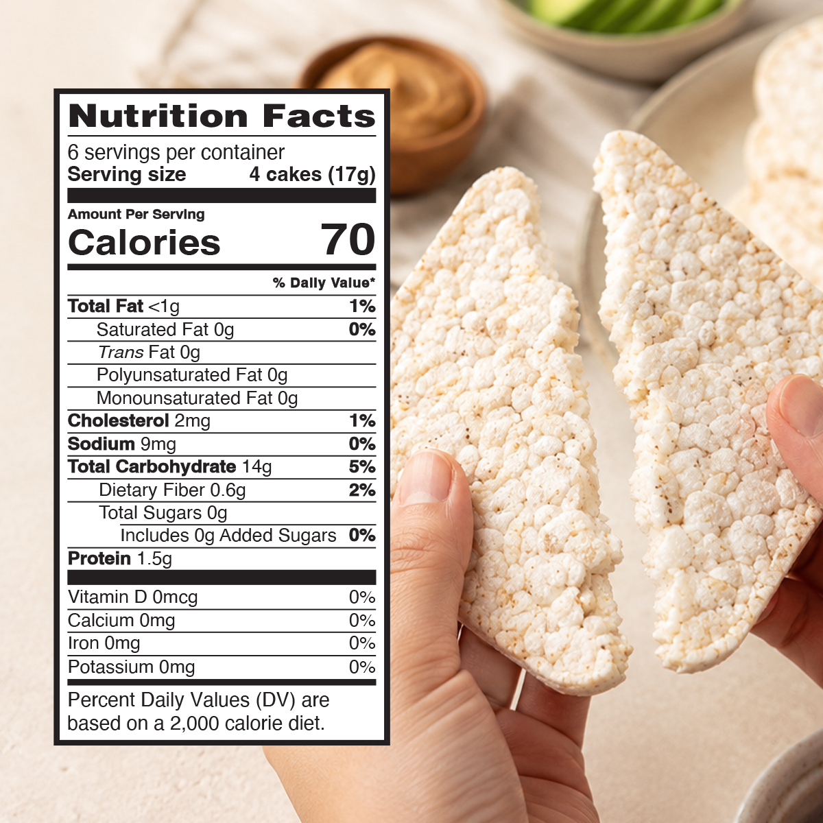 Galil Ultra Thin Salted Rice Cakes