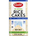 Ultra Thin Rice Cakes, Salt, Galil