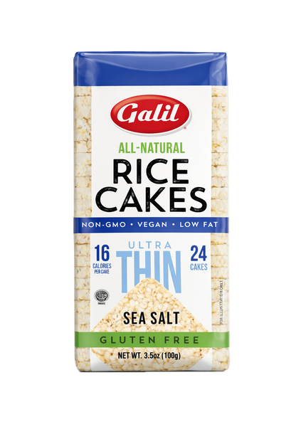 Ultra Thin Rice Cakes, Salt, Galil