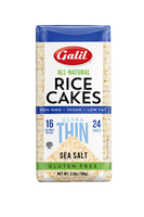 Ultra Thin Rice Cakes, Salt, Galil