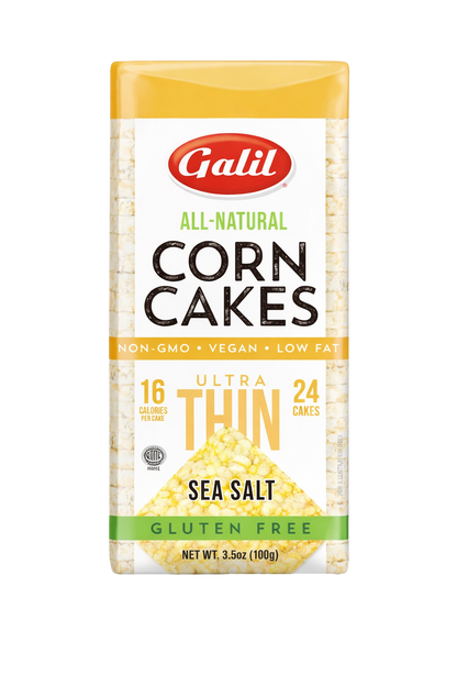 Ultra Thin Corn Cakes, Salt, Galil
