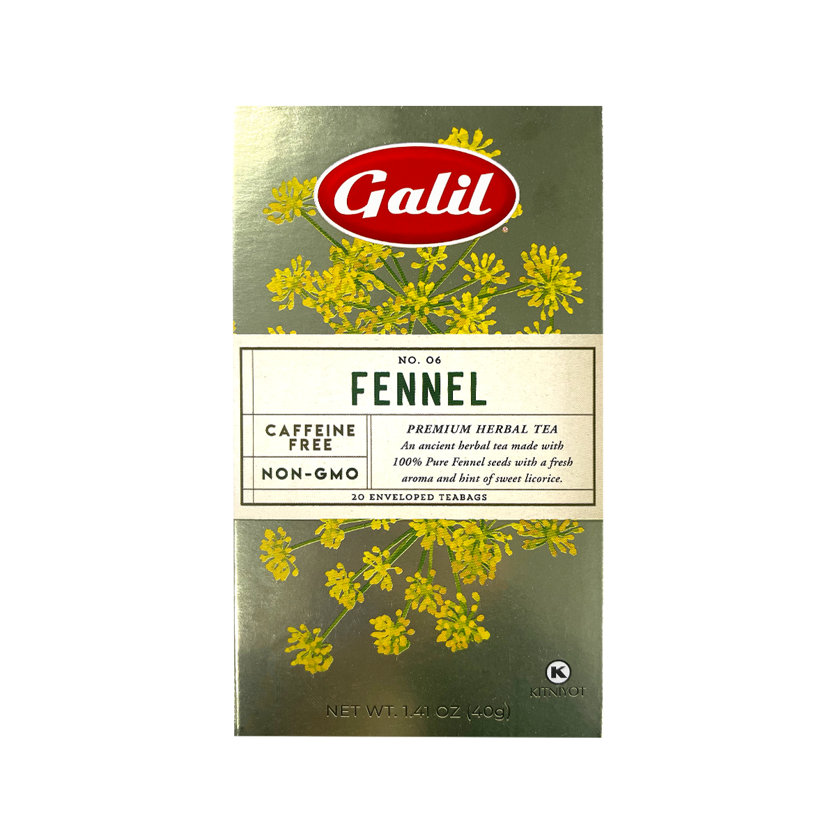Fennel Herbal Tea, Galil