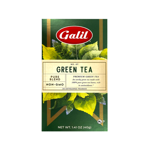 Green Herbal Tea | 20' Tea Bags | 1.41 oz | Galil