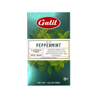 Peppermint Herbal Tea | 20' Tea Bags | 1.41 oz | Galil