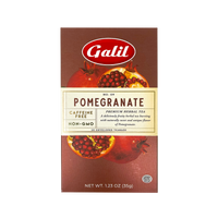 Pomegranate Herbal Tea | 20' Tea Bags | 1.23 oz | Galil