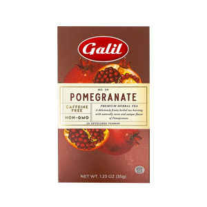 Pomegranate Herbal Tea | 20' Tea Bags | 1.23 oz | Galil