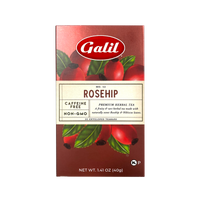 Rosehip Herbal Tea | 20' Tea Bags | 1.41 oz | Galil