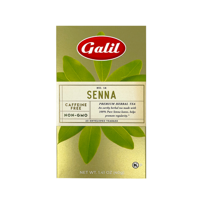 Senna Herbal Tea | 20' Tea Bags | 1.41 oz | Galil
