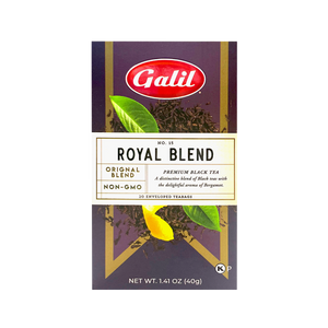 Royal Blend Black Tea | 20' Tea Bags | 1.41 oz | Galil