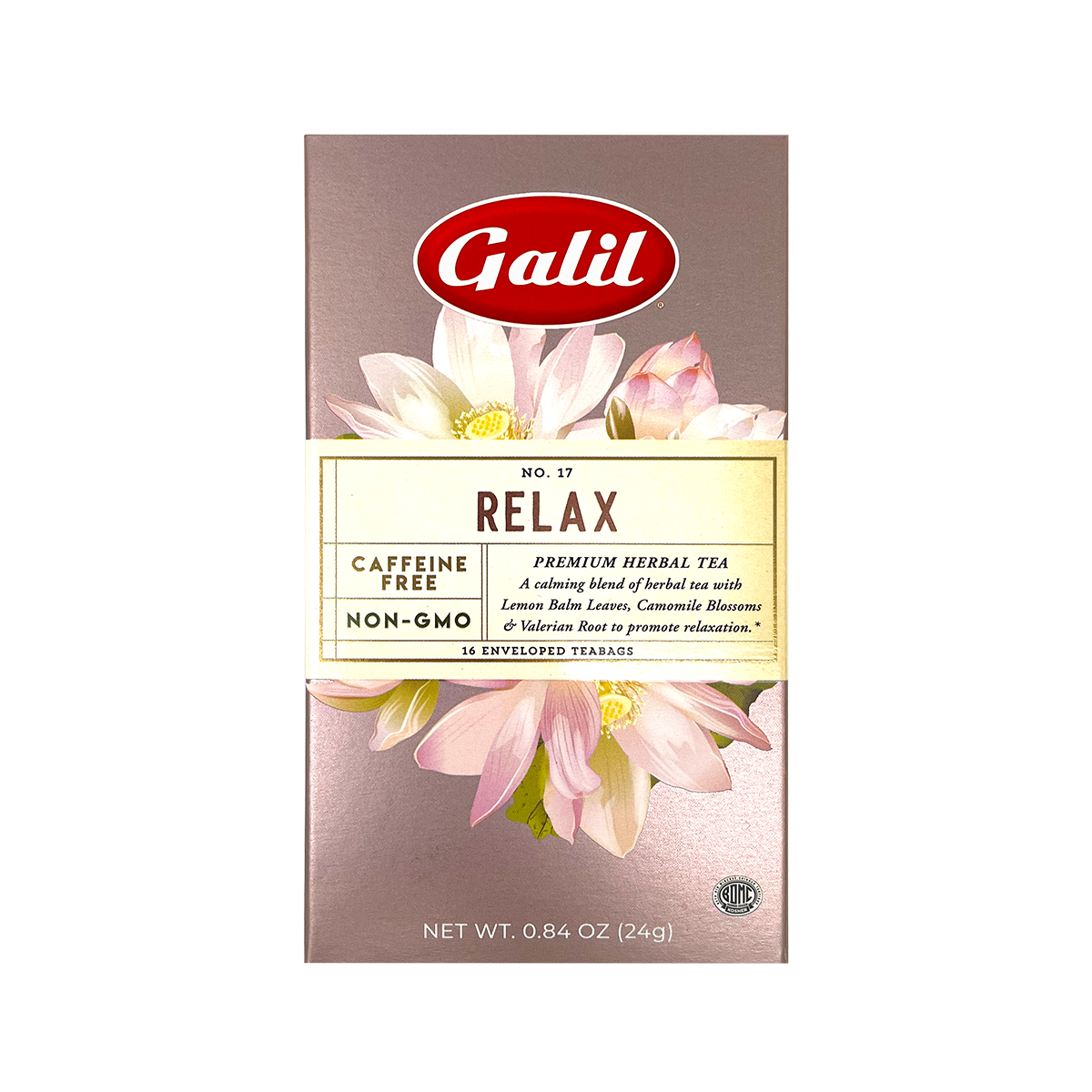 Relax Herbal Tea, Galil