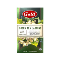 Green Jasmine Herbal Tea | 20' Tea Bags | 1.41 oz | Galil