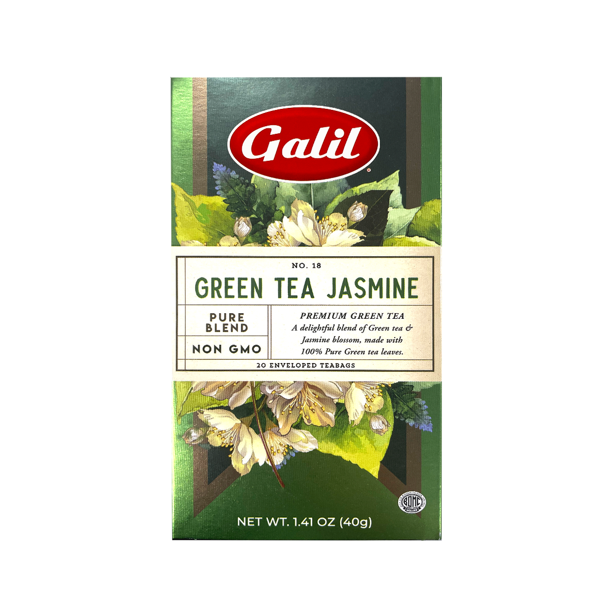 Green Jasmine Herbal Tea, Galil