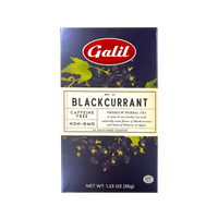 Black Currant Herbal Tea | 20' Tea Bags | 1.23 oz | Galil