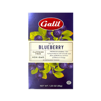 Blueberry Herbal Tea | | 20' Tea Bags | 1.23 oz | Galil