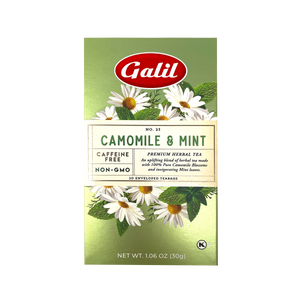 Camomile & Mint Herbal Tea | 1.05 oz | Galil