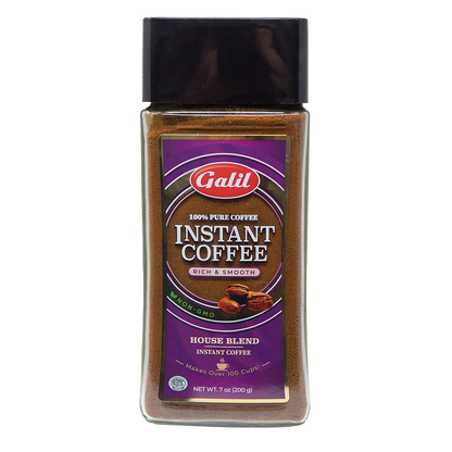 100% Pure Instant Coffee, Galil