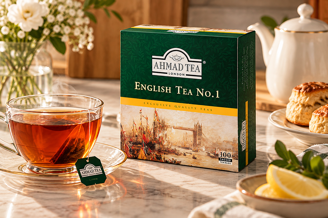 English No.1 Black Tea | 100' Tea Bags | Ahmad Tea