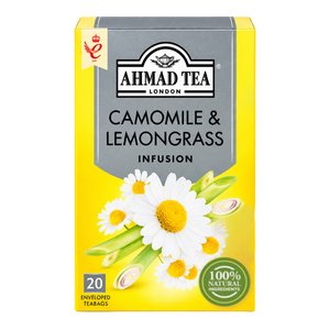 Camomile & Lemongrass Herbal Infusion Tea, Ahmad Tea