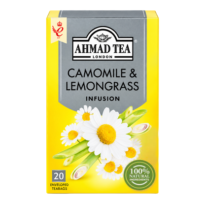 Camomile & Lemongrass Herbal Infusion Tea, Ahmad Tea