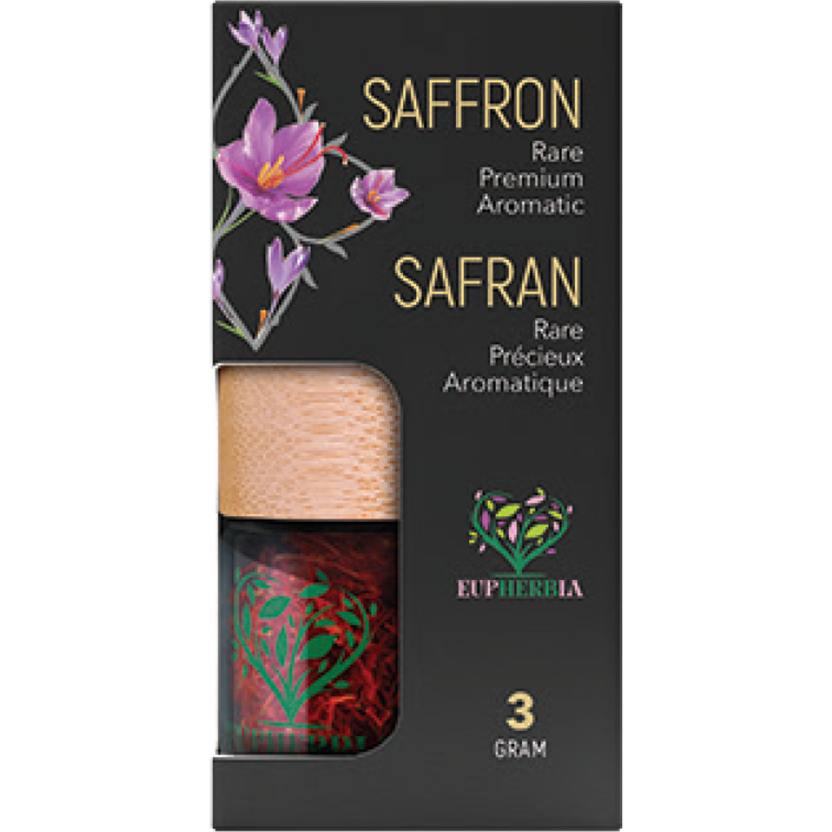 Rare Premium Saffron | Grade 1 | 3g | Eupherbia