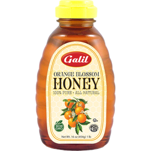 Orange Blossom Honey | Premium | 16 oz | Galil