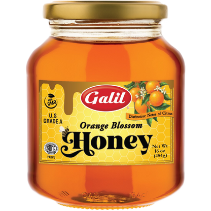 Galil Orange Blossom Honey 16oz