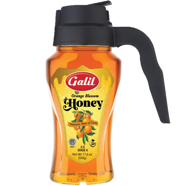Orange Blossom Honey | Pour Handle | 17.6 oz | Galil