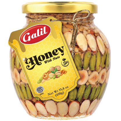 Honey with Nuts | 15.8 oz | Galil