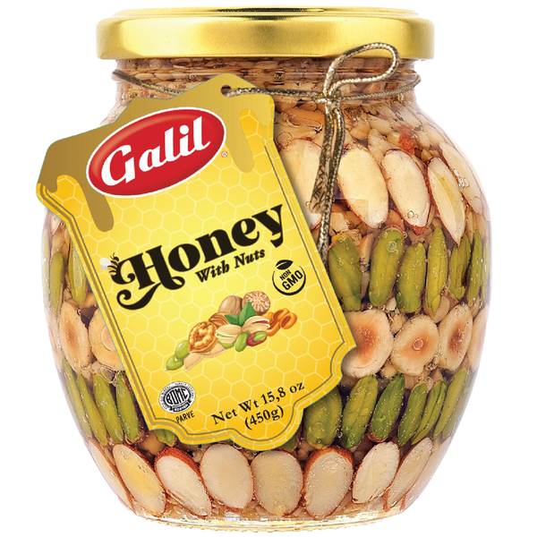 Honey with Nuts | 15.8 oz | Galil