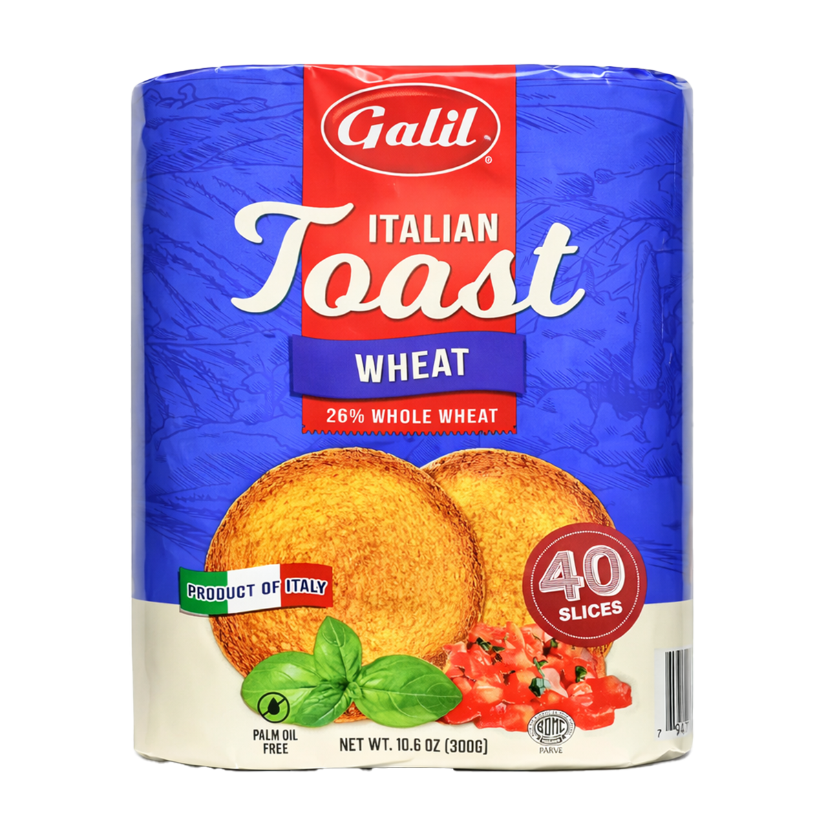 Whole Wheat Italian Toast, Galil