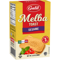 Melba Toast | Sesame | 3.5 oz | Galil