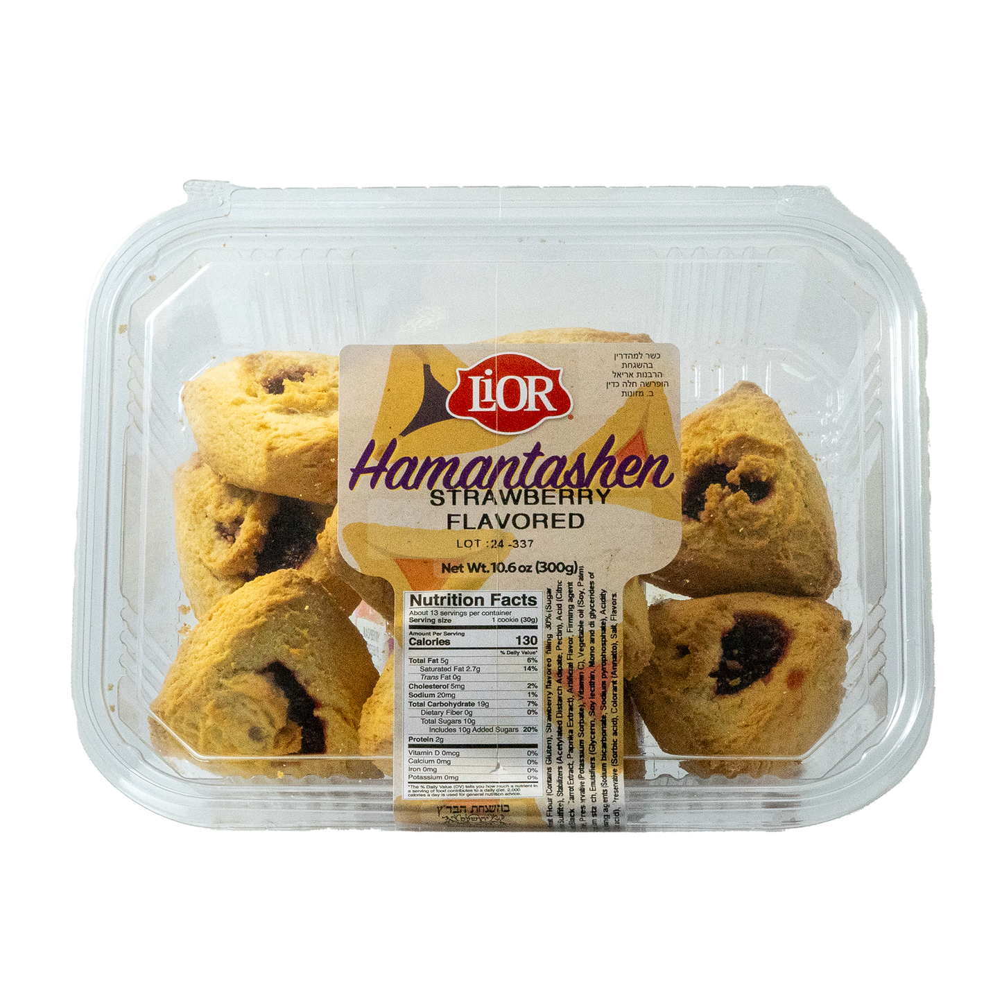 Hamantashen | Strawberry | 10.5 oz | LiOR