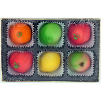 Marzipan Fruit | 6 pcs | Bergen