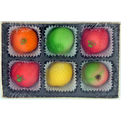 Marzipan Fruit | 6 pcs | Bergen