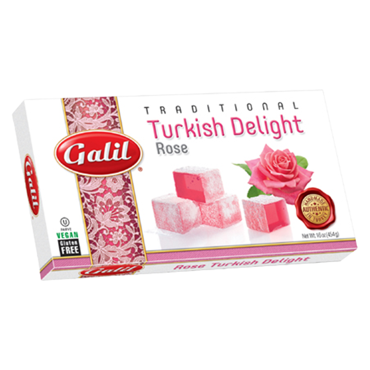 Rose Turkish Delight | 16 oz | Galil