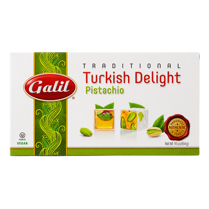 Pistachio Turkish Delight, Galil