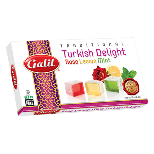 Assorted Turkish Delight | 16 oz | Galil