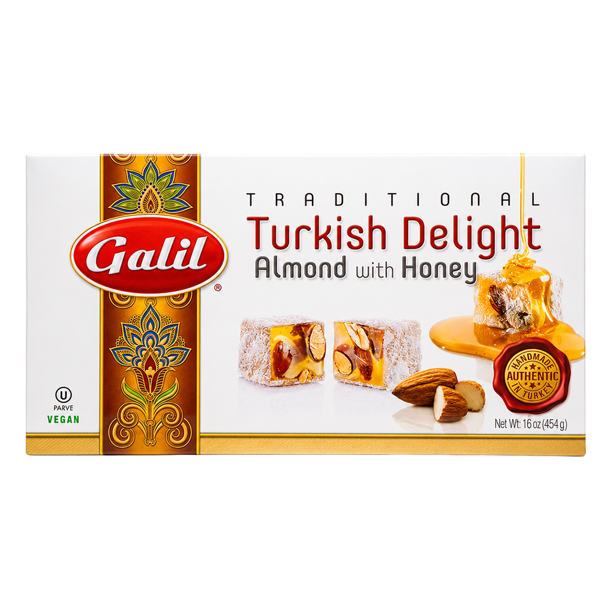 Almond Honey Turkish Delight, Galil