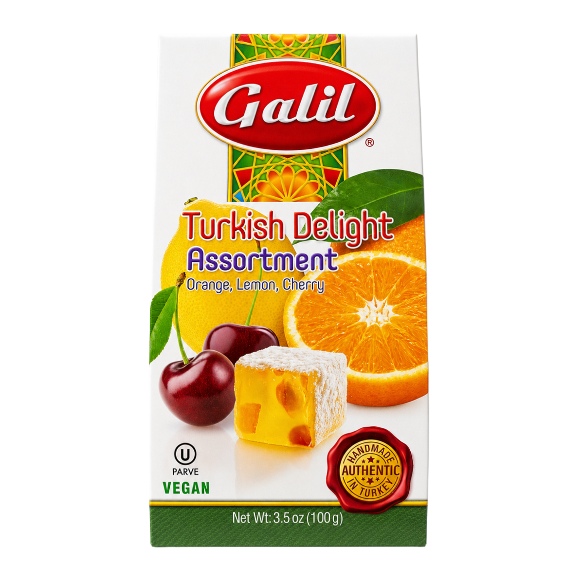 Assorted Fruit Turkish Delight, Galil