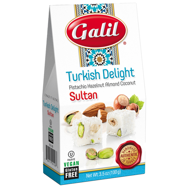 Sultan Turkish Delight | 3.5 oz | Galil
