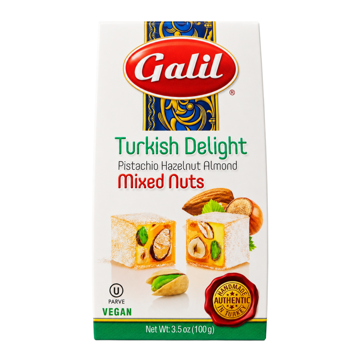 Mixed Nuts Turkish Delight, Galil