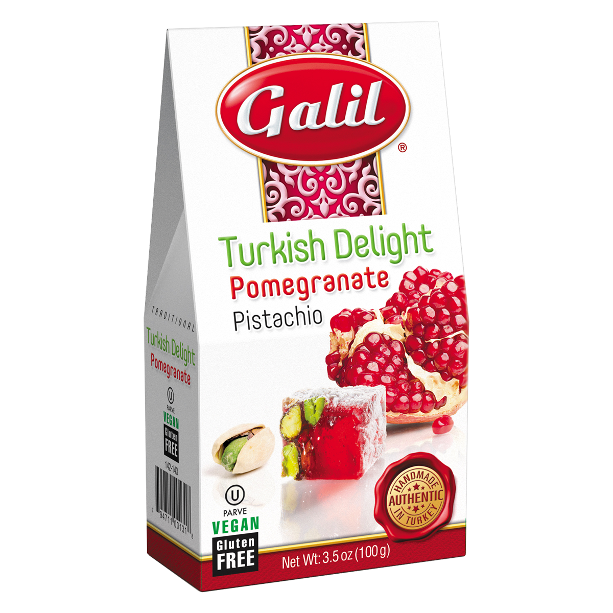 Pomegranate Pistachio Turkish Delight, Galil