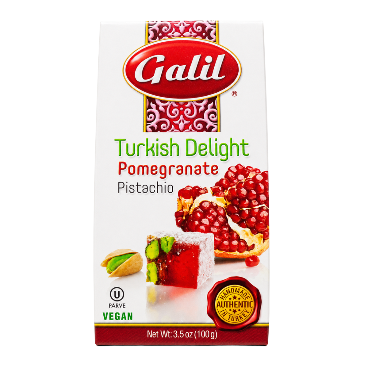 Pomegranate Pistachio Turkish Delight, Galil