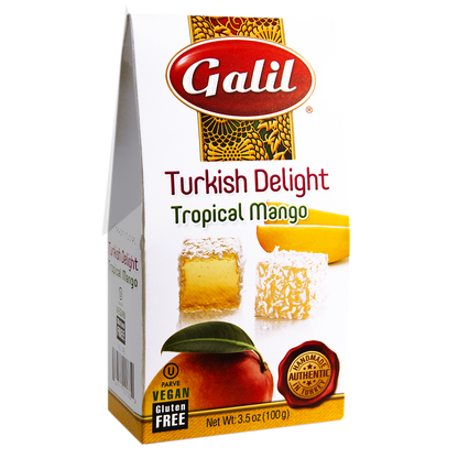 Tropical Mango Turkish Delight | 3.5 oz | Galil