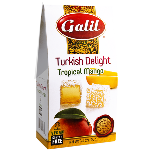 Tropical Mango Turkish Delight | 3.5 oz | Galil