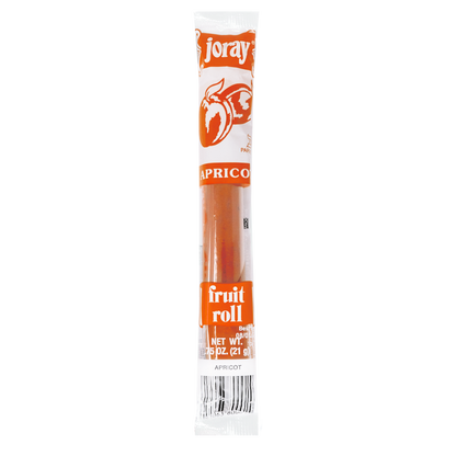Apricot Fruit Rolls | Real Fruit | .75 oz | Joray