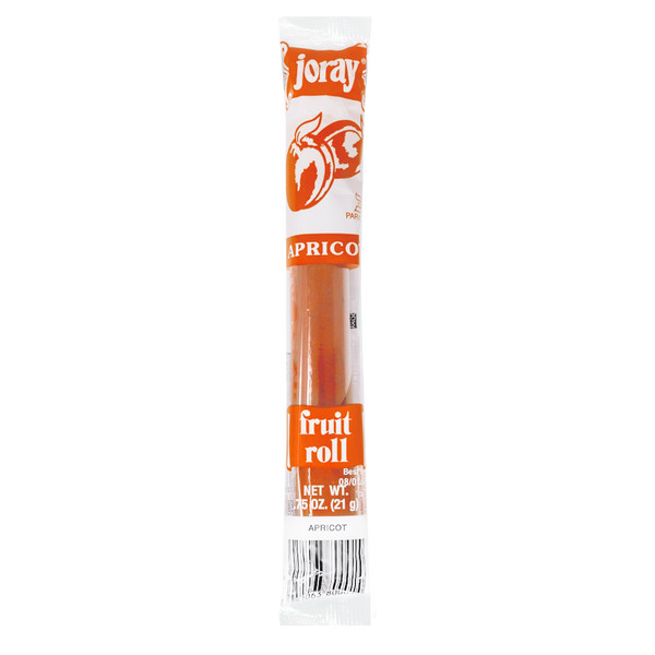 Apricot Fruit Rolls | Real Fruit | .75 oz | Joray